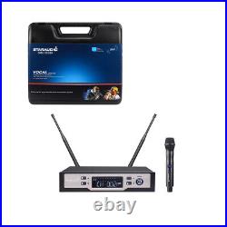 1CH Wireless UHF Guitar Microphone System Handheld DJs Mic for Stage party Show