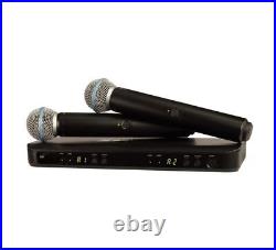 1 Set BLX24R/Beta58 H9 Wireless Handheld Beta58 Microphone System with Rackmount