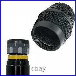 2020 EMB Audio 4 Channel Quad UHF Handheld Wireless Microphone System Mic 6-8 Hr