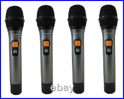 4-Channel UHF Diversity Wireless Handheld Microphone System (4x40 FQ) MU-UDX4-HH