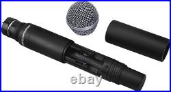 4 Channel Wireless Microphone System 4 Handheld Mic UHF Karaoke DJ Singing Party