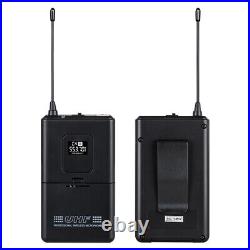 4 Channel Wireless Microphone System UHF 4 Lavalier 4 Bodypacks 4 Headset Church