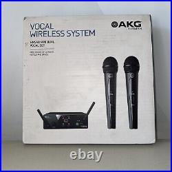 AKG WMS 40 MINI Dual Handheld Microphone Wireless Mic System
