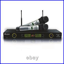 Acesonic UHF-5200 PRO 900MHz Digital Wireless Microphone System 100 Channels