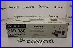 Audix Rad 360 Uhf Wireless Microphone System No Microphone Audix Rad 360 Uhf Wir