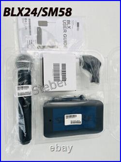 BLX24/SM58 Shure Wireless System with SM58 Handheld Vocal Microphone US Shipping