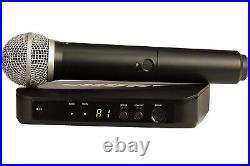 BLX24/SM58 Wireless System with SM58 Handheld Vocal Microphone Quick Delivery