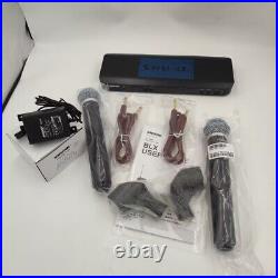 BLX288/BETA58A UHF Wireless Microphone System Handheld Vocal Mics withReceiver