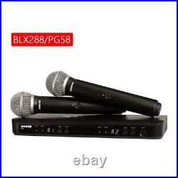BLX288/PG58 UHF Wireless Microphone System Handheld Vocal Mics withReceiver
