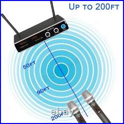 Boytone BT-102UM UHF Digital Wireless Microphone System Dual Fixed Frequency W