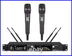 Church Wireless Microphone System UHF Dual SKM 9000 Handheld Microphone Black