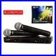 For Shure BLX288/PG58 Handheld Wireless System Come with2 Microphone NEW