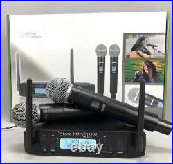 GLXD4 Shure Vocal Dual Channel Wireless Microphone System UHF Handheld Cordless