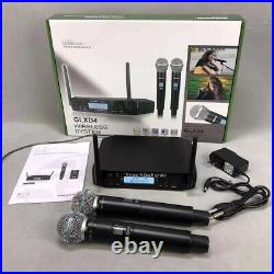 GLXD4 Shure Vocal Dual Channel Wireless Microphone System UHF Handheld Cordless