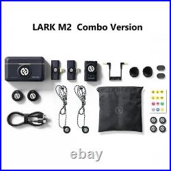 HOLLYLAND LARK M2 Wireless Lavalier Microphone System for iPhone DSLR Camera
