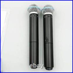 Handheld Wireless Microphone System BLX288 Come with 2 Microphone BETA58A