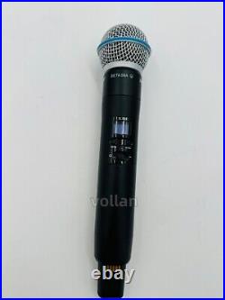 Handheld Wireless Vocal SLXD4 System with BETA58 Microphones Express 572-590HZ