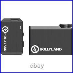 Hollyland LARK MAX Solo Wireless Microphone System Bundle DSLR Phone Android PC