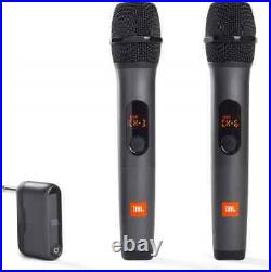 JBL Wireless Two Microphone System with Dual-Channel Receiver High Vocal Quality