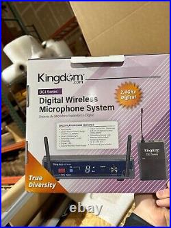 Kingdom Microphone System with Pro Single Earworn Mic NEW COMPLETE