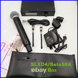 New SLXD4/Beta58A Handheld Wireless Vocal System with BETA58 Microphones Express