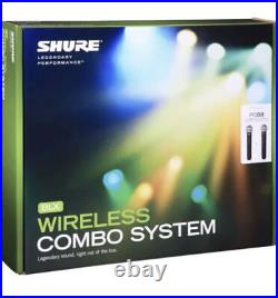 New Shure BLX288/PG58 Handheld Wireless Microphone System Come with 2 Microphone