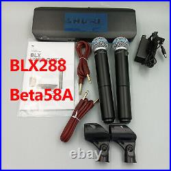 New Wireless Vocal System BLX288 / Beta58A with2 BETA58 Microphones