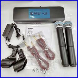 Open box Wireless Vocal System BLX288 / Beta 58A with2 BETA58 Microphones Express