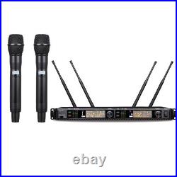Pro Beta88 Wireless DJ Karaoke Microphone 4 Antenna True Diversity Digital ADX40