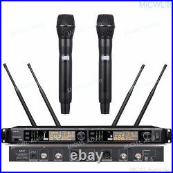 Pro Beta88 Wireless DJ Karaoke Microphone 4 Antenna True Diversity Digital ADX40