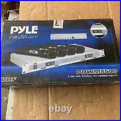 Pyle PDWM5500 Dynamic Wireless Professional Microphone System NEW