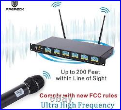 RK MX66 6-Channel UHF Wireless Mic System for meetting