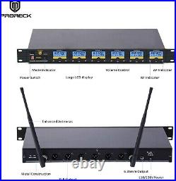 RK MX66 6-Channel UHF Wireless Mic System for meetting