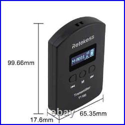 RetekessTT106 Wireless Microphone System Transmitter 6Receiver Tour Guide Church