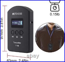 RetekessTT106 Wireless Microphone System Transmitter 6Receiver Tour Guide Church