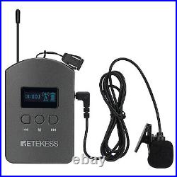 Retekess TT112 Wireless Microphone System Mic Transmitter 5 Receivers Tour Guide