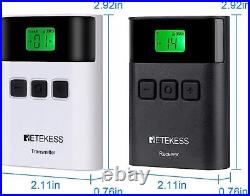 Retekess TT122 Wireless Microphone Tour Guide System Mic Transmitter 6 Receivers