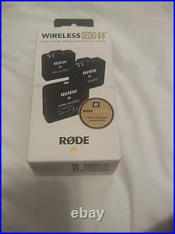 Rode Microphones Wireless GO II Dual Channel Wireless Microphone System NEW