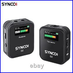 SYNCO G2(A1) 1-Trigger-1 2.4G Wireless Microphone System with 1 Receiver + 1 Tra
