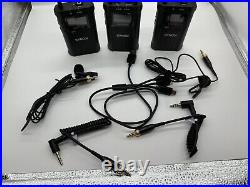SYNCO UHF Wireless Lavalier Microphone System transmitter Receiver WMic-T3 180m