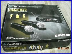 Samson Concert 288m Handheld Dual-Channel Wireless System with Q8x Microphone