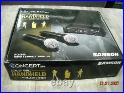 Samson Concert 288m Handheld Dual-Channel Wireless System with Q8x Microphone