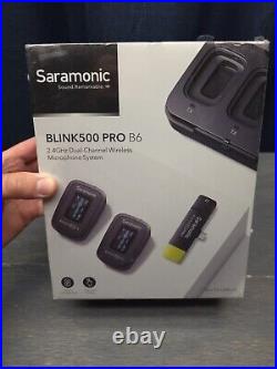 Saramonic BLINK500 PRO B6 TX+TX+RXUC Digital Wireless Microphone System New