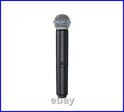 Shure BLX24R/B58 M17 Wireless Handheld Beta58 Microphone System with Rackmount Kit