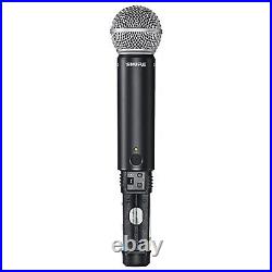 Shure BLX24/SM58 Wireless Microphone Vocal System w SM58 Microphone H9 Band