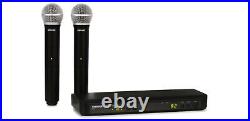 Shure BLX288/PG58 Handheld Wireless Microphone System Open Box with Box
