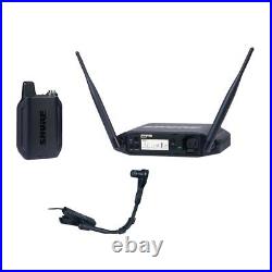 Shure GLXD14+ Dual Band Wireless Microphone System w BETA98H/C Instrument Mic
