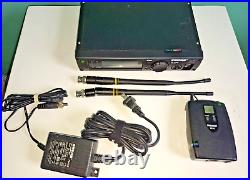 Shure Uxlp4 Wireless MIC System Receiver And And Ulx1-m1 Belt Pack