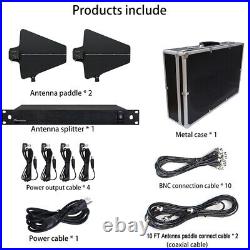 UHF Active Directional Antenna Power Distribution System for shure wireless MIC