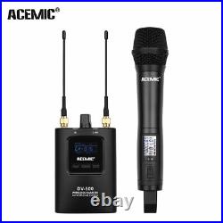 UHF Wireless Handheld Microphone Mic System for DSLR Camera Camcorder Video DV